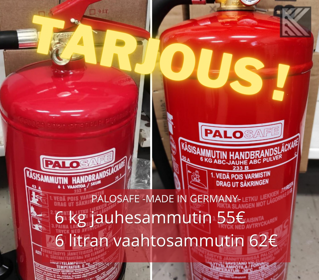 Palosafe Sammutin Tarjouksia KEMIN SAMMUTINHUOLTO OY